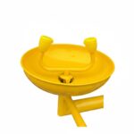 Lavaojos amarillo de emergencia