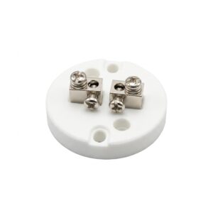 Bornera cerámica para 2 puntos de conexión