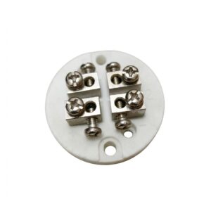 Bornera cerámica 4 puntos de conexión