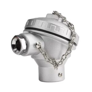 Cabezal KNY de color plateado. Indumol